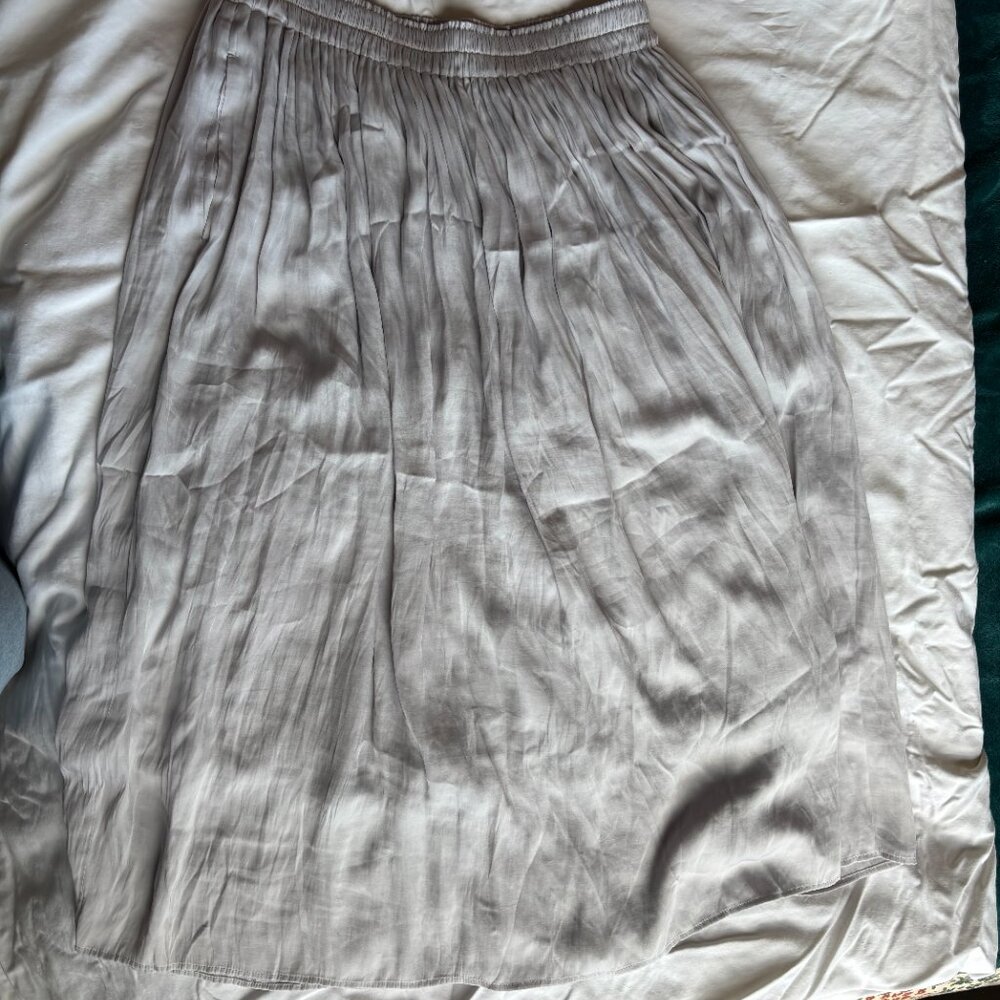 Light Blue Uniqlo Maxi Skirt